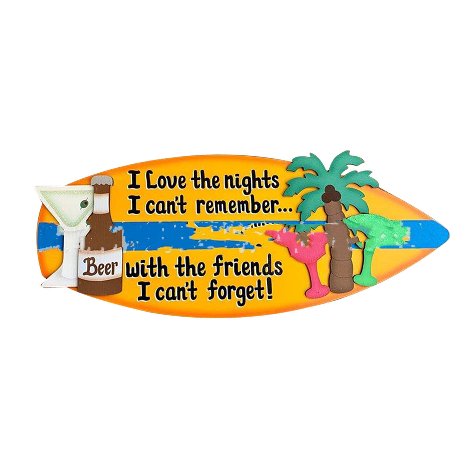 Wooden Surfboard Listing Decoration Surfboard