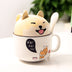 Student Cute Creative Ceramic Water Cup