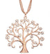 Big Tree Of Life Pendant Long Necklaces Drilling