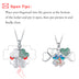 S925 Sterling Silver Four Leaf Clover Locket That Holds Pictures Irish Pendant Necklace