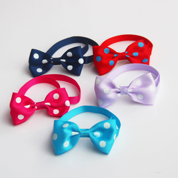 Pet Dog Bow Ties Cute Small Large Dogs Cats Grooming - Minihomy