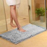 Chenille Absorbent Bathroom Non-slip Floor Mat