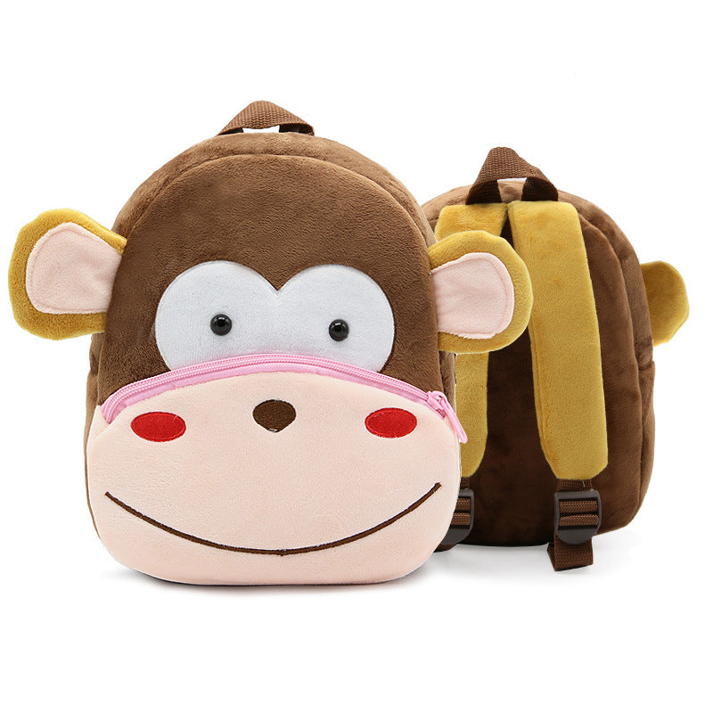 Kindergarten small school bag animal backpack - Minihomy