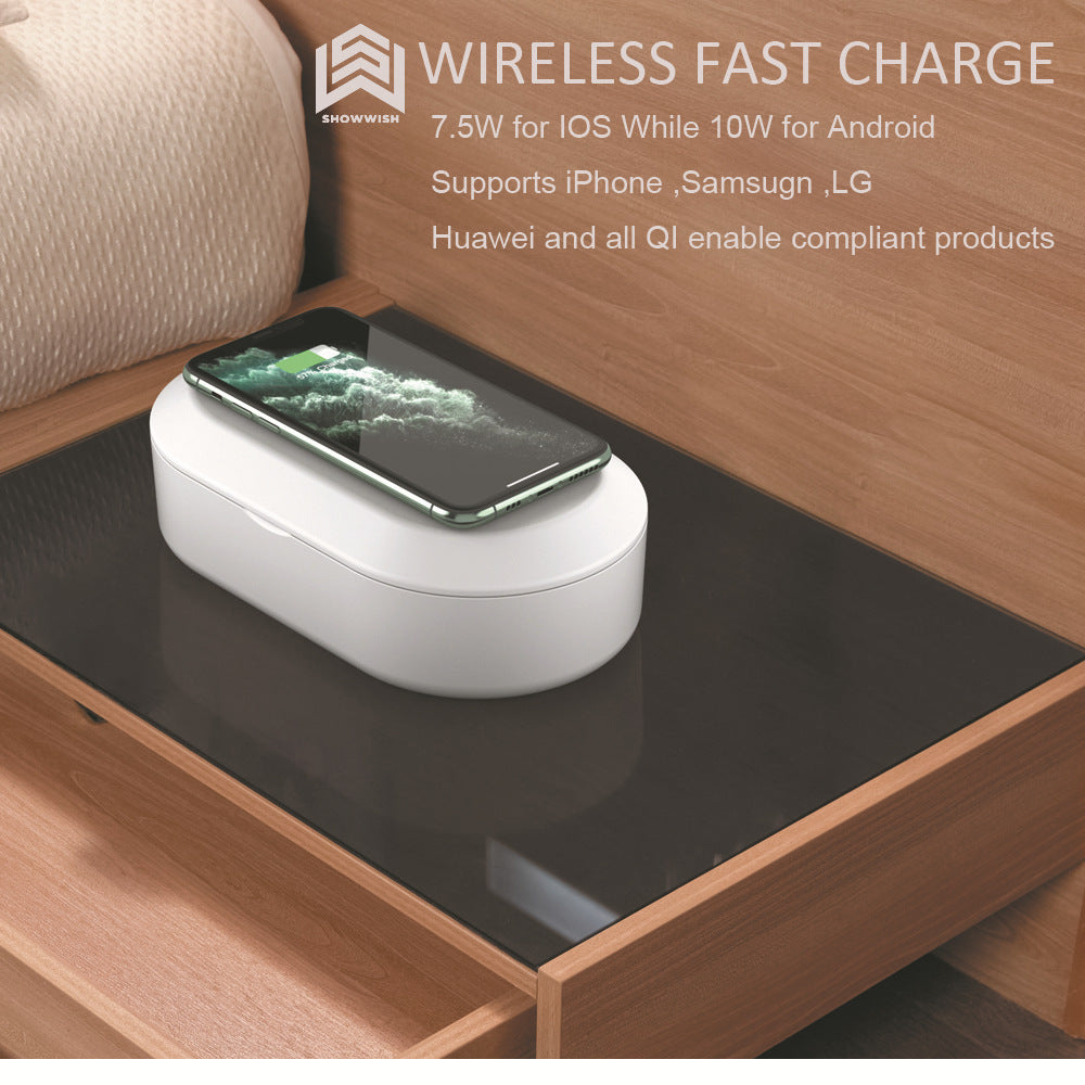 Multifunctional sterilization box wireless charger - Minihomy