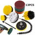 Multifunctional Electric Drill Brush for Clean Kitchen Floor and Automobile Tires - Minihomy