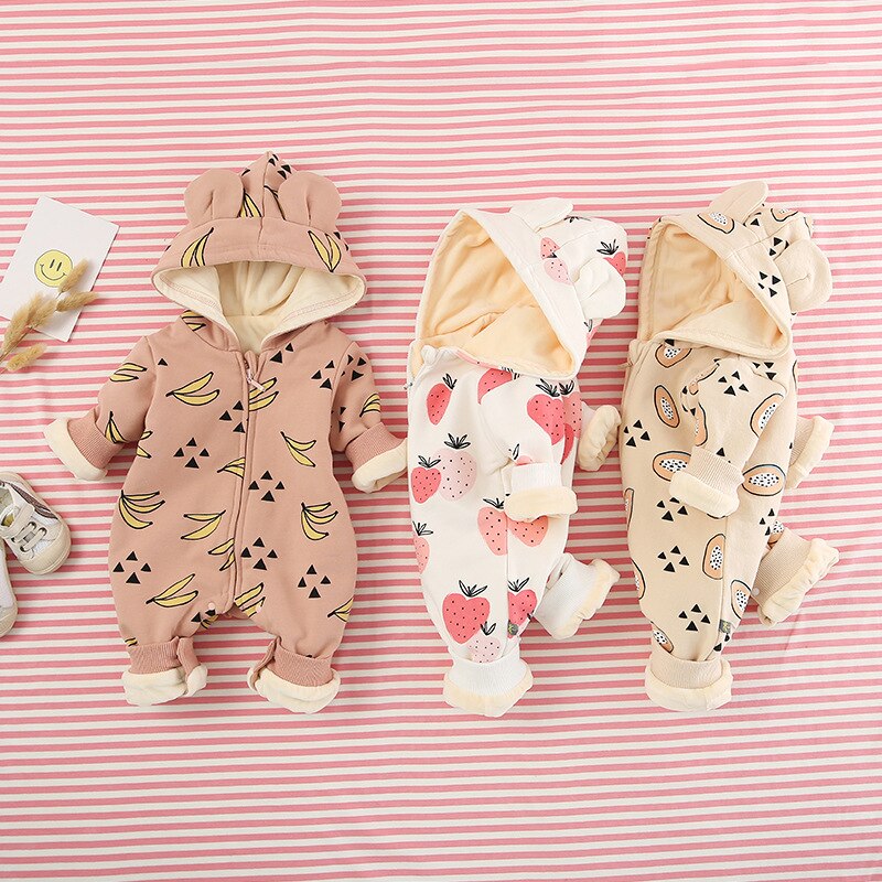 New Baby Romper hoodie Infant Jumpsuit Clothes