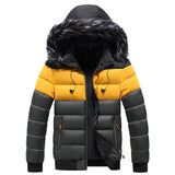 Winter Jacket Casual Warm Thick Waterproof Parkas Coat Men