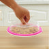 Universal Vacuum Air-tight Food Sealer Container Plate Platter Lid Cover Topper Dome, Stackable, Safe for Microwave