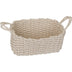 Nordic Wind Hand-woven Thick Cotton Rope Storage Basket