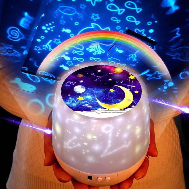 Sky Fall Projector Night Light for Kids