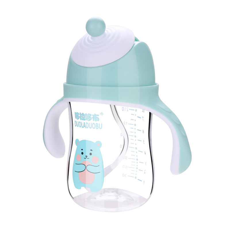 Straw Cup Baby Water Cup Drinking Milk Bottle Baby Children Learn To Drink Cup