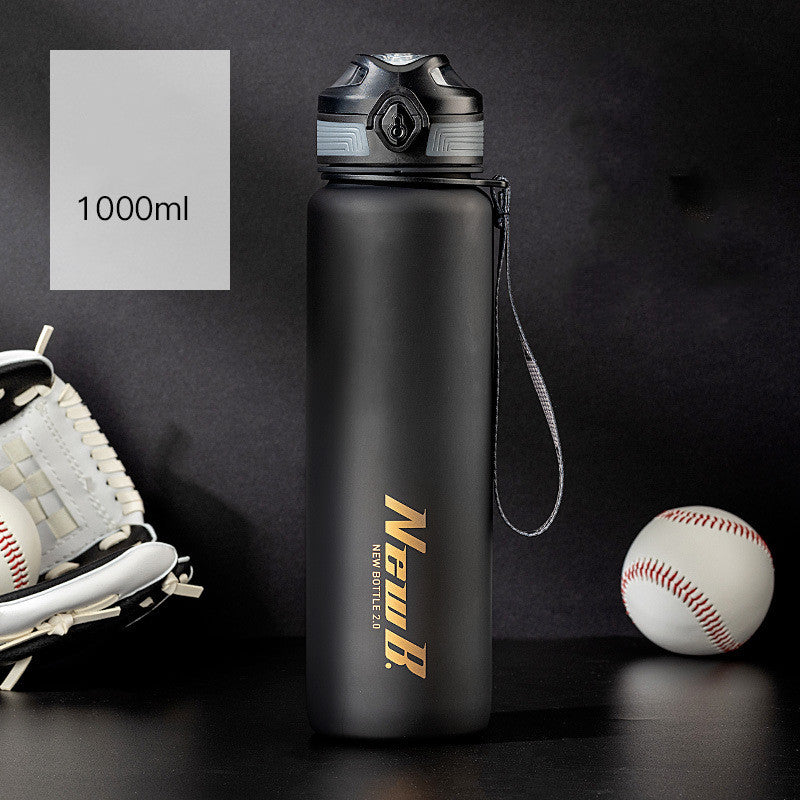 Large capacity sports portable water bottle - Minihomy