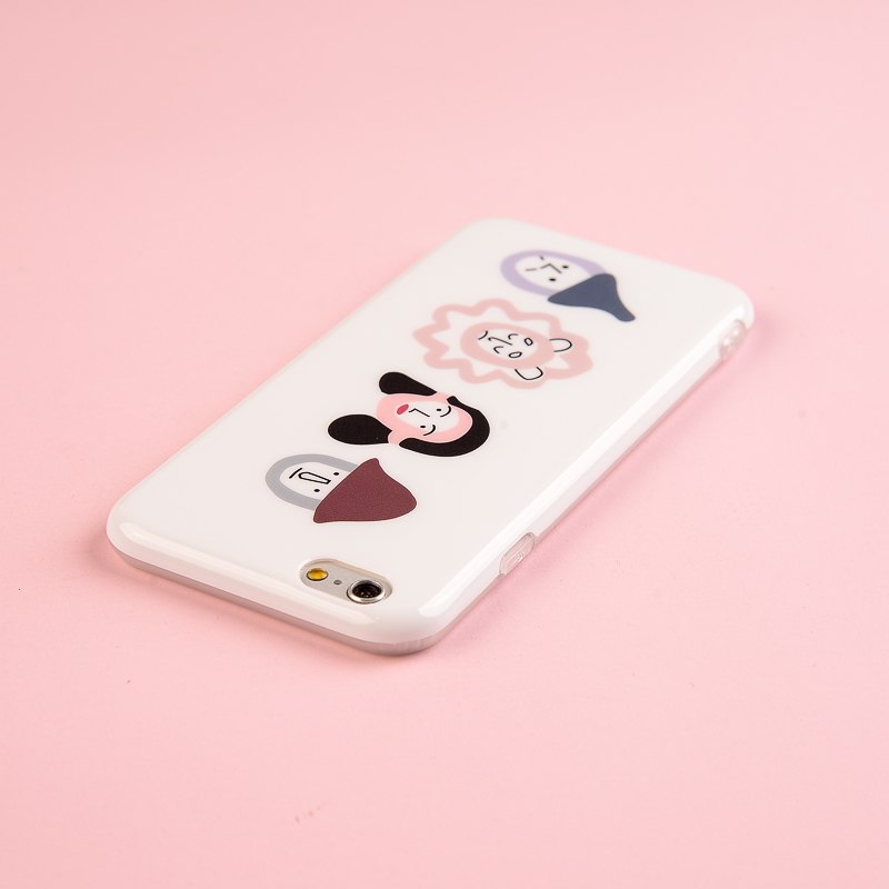 Compatible With Soft Silicone Case For X 10 X XS Max XR 6 6S 7 7 Plus Red Riding Hood Cartoon Girl INS - Minihomy