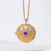 European American And Italian Craftsmanship Necklace Retro Palace Series - Minihomy