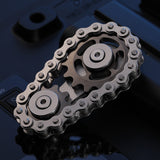 Chain toothed flywheel finger top - Minihomy