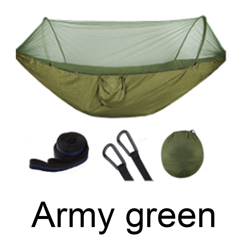 2 Person Portable Outdoor Mosquito Parachute Hammock - Minihomy