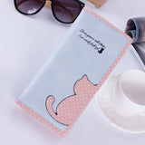 High Quality Cat Cartoon Creative Female Card Holder women's wallet