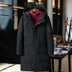 Long padded down jacket for men - Minihomy