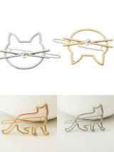 Cute Kitty Hair Clips