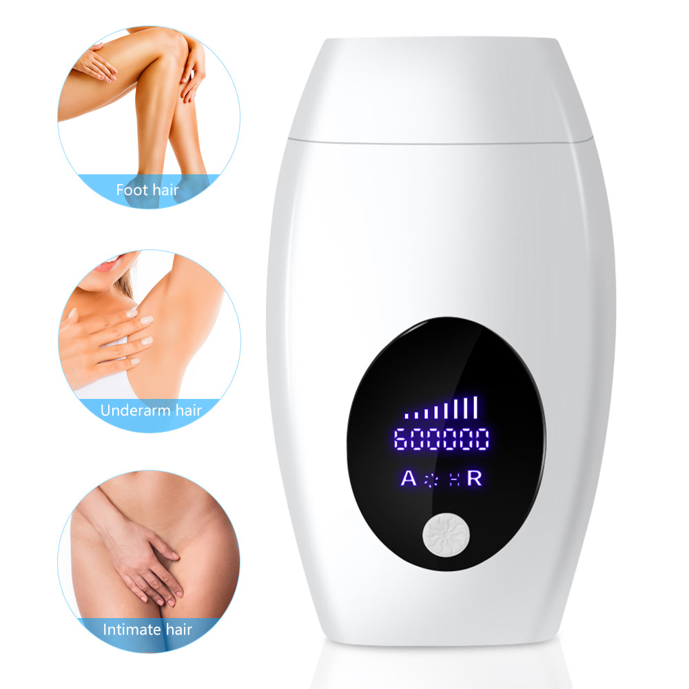 600000 Flash Professional Permanent  LCD Display Laser IPL Hair Removal Machine Photoepilator Painless Depilador - Minihomy