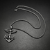 Men's Retro Titanium Steel Punk Cross Pendant