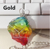 Rainbow Quartz Crystal Necklace