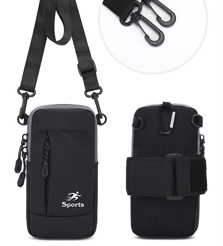 Sports Running Mobile Phone Arm Wrist Waterproof Bag