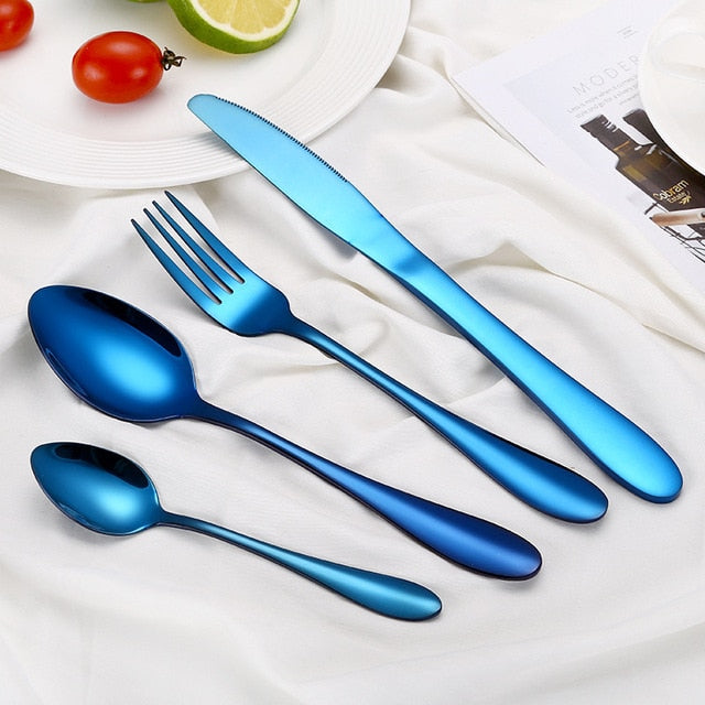 Four-piece portable cutlery set - Minihomy