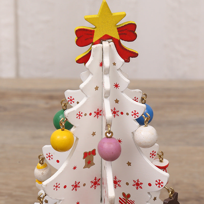 Christmas tree scene decoration - Minihomy