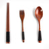 4PCS Japanese Wooden Spoon Chopsticks Tableware Set - Minihomy