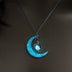 Glowing Pendant Necklaces Silver Plated Chain Necklaces - Minihomy