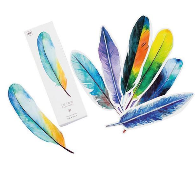 Feather Bookmark 30 Piece Set - Minihomy