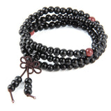 108 Bead Sandalwood Mala - Buddhist Meditation Necklace