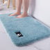 High wool thick bathroom toilet carpet