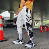 Streetwear Hip hop Joggers Pants Men Loose Harem Pants