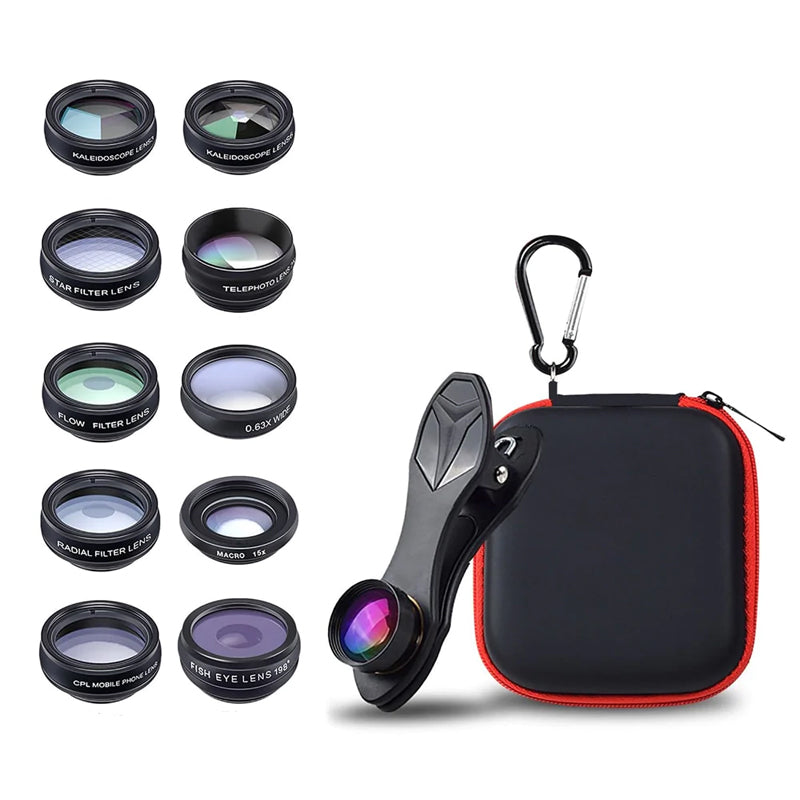 10 in 1 APEXEL Phone Lens Kit