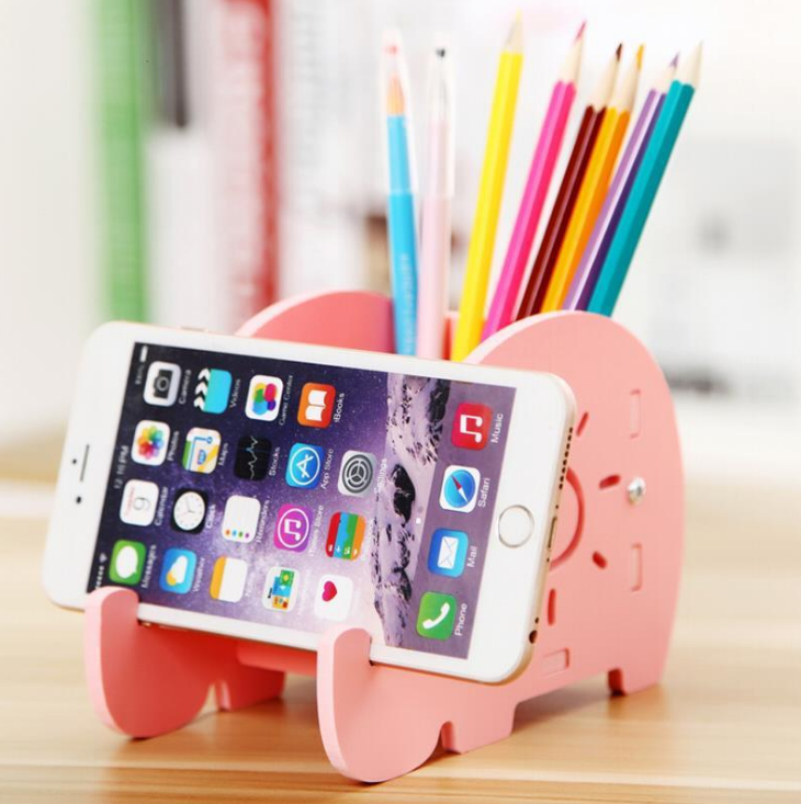 Multi-function pen holder creative desktop small storage box - Minihomy