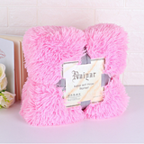 Super Soft Long Shaggy Fuzzy Warm Elegant Cozy With Fluffy Sherpa Throw Blanket