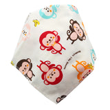 Baby Bibs Waterproof Triangle Cotton Cartoon Child Baberos Bandana Bibs