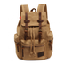 Men's backpack vintage canvas backpack