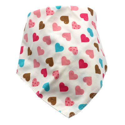 Baby Bibs Waterproof Triangle Cotton Cartoon Child Baberos Bandana Bibs