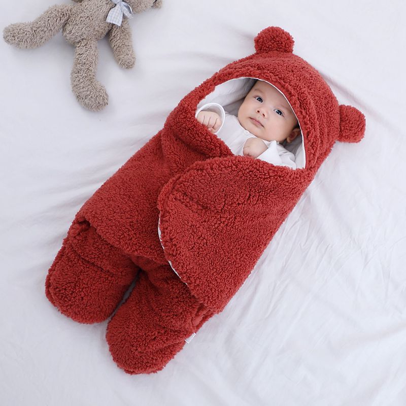 Baby Sleeping Bag Envelope for Newborn Baby Winter Swaddle Blanket - Minihomy