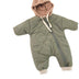 Baby Padded Quilted Jumpsuit Outing Clothes - Minihomy