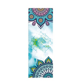 Beautiful Pattern Print  Yoga Towel Sweat Anti-skid Portable Gym Blanket Exercise Yoga Mat Towel Pilates Towel Yoga Mat Cover
