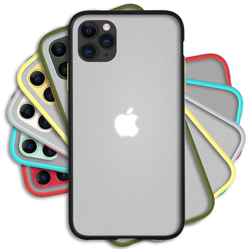 Mobile Phone Case with transparent color contrast