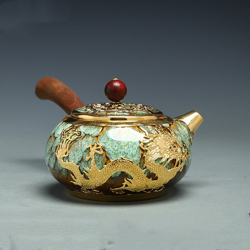 Gold Kung Fu Tea Set