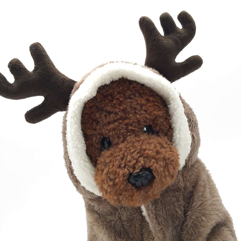 Elk Christmas Dog Clothes - Minihomy