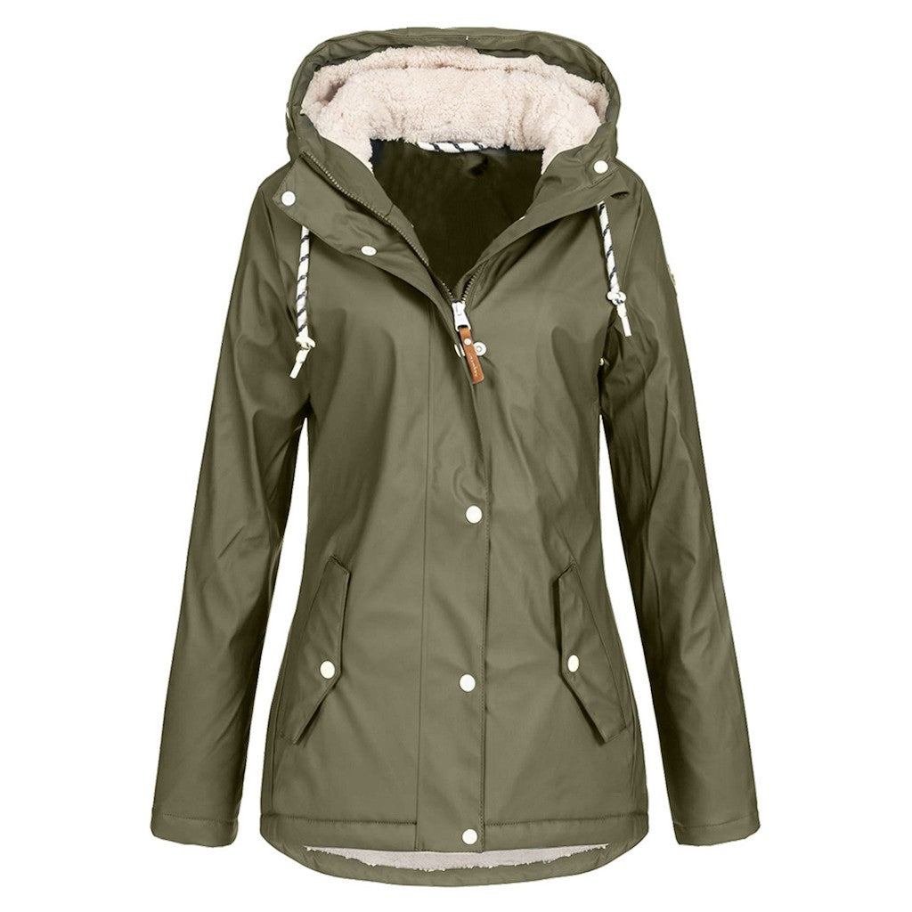 Thickened Warm Down Long Winter Hooded Parka Coat