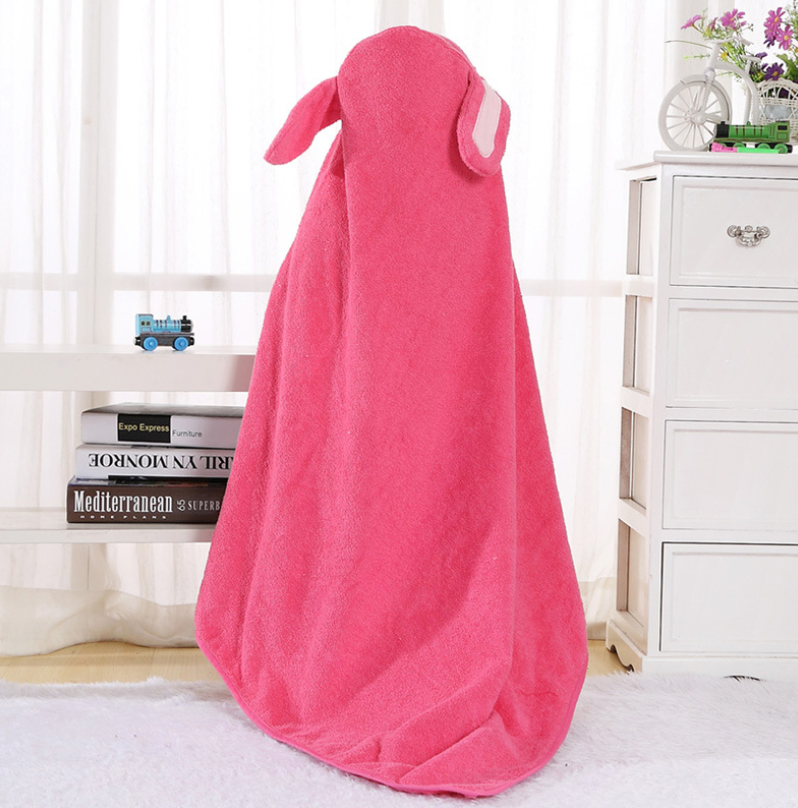 Animal cartoon baby cloak towel blanket - Minihomy