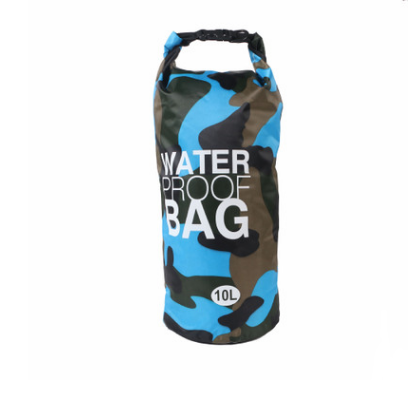 Camouflage waterproof bucket bag beach bag waterproof bucket bag outdoor drifting waterproof bag waterproof bag - Minihomy